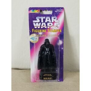 STAR WARS Figurine Stamper Darth Vader 1997 Lucasfilm Vintage New